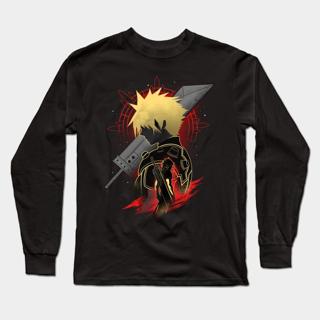 Shinra Soldiers Long Sleeve T-Shirt by plonkbeast